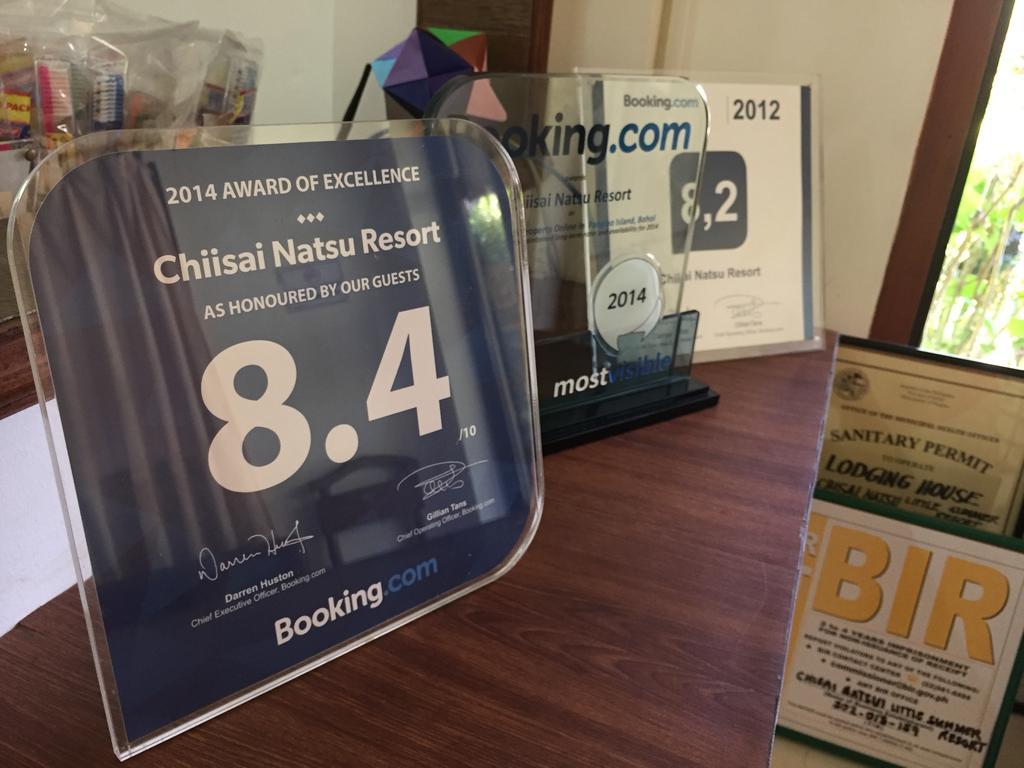 Chiisai Natsu Resort Bohol Exterior foto